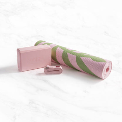 Yoga starterskit blossom - Myga - roze