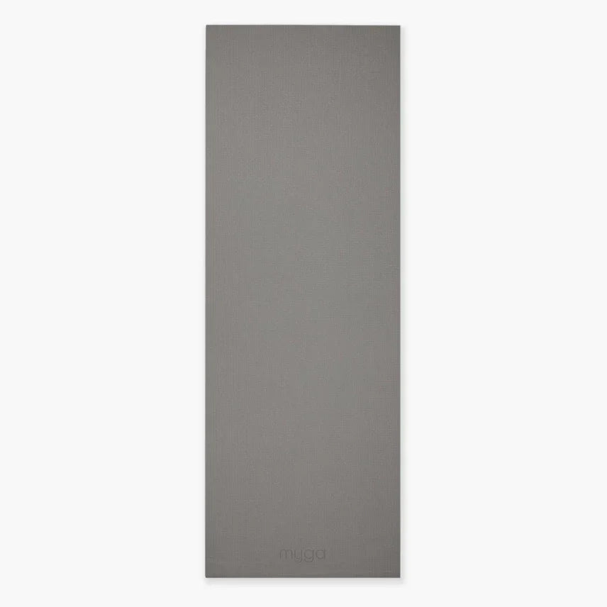 Yogamat basic 4 mm - Myga - grijs - The Mindfulshop