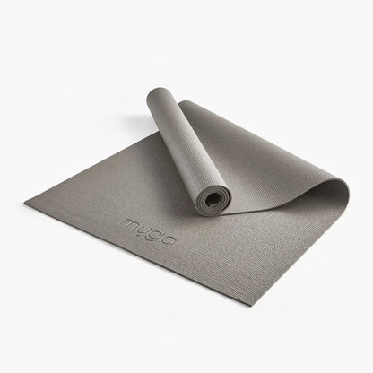 Yogamat basic 4 mm - Myga - grijs - The Mindfulshop