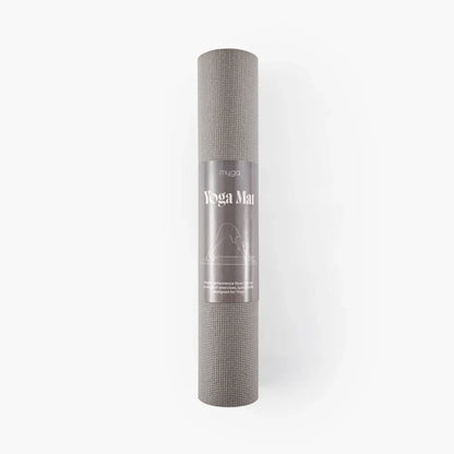Yogamat basic 4 mm - Myga - grijs - The Mindfulshop