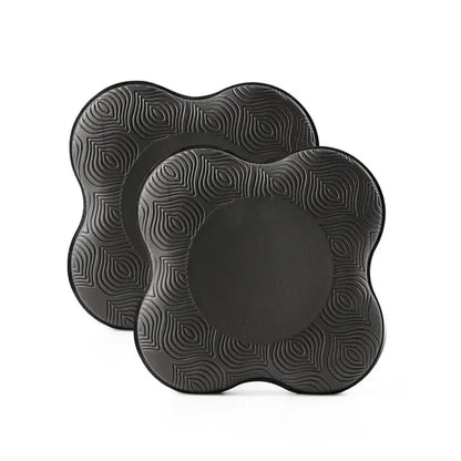 Yoga ondersteunende jelly pads - set van 2 - Myga - zwart