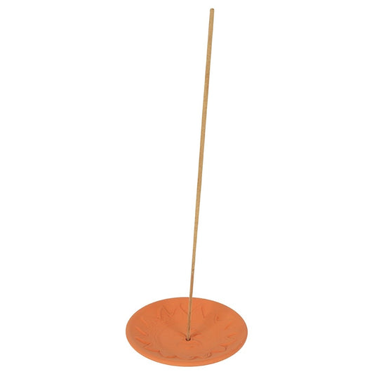 Wierookhouder sun terracotta - oranje