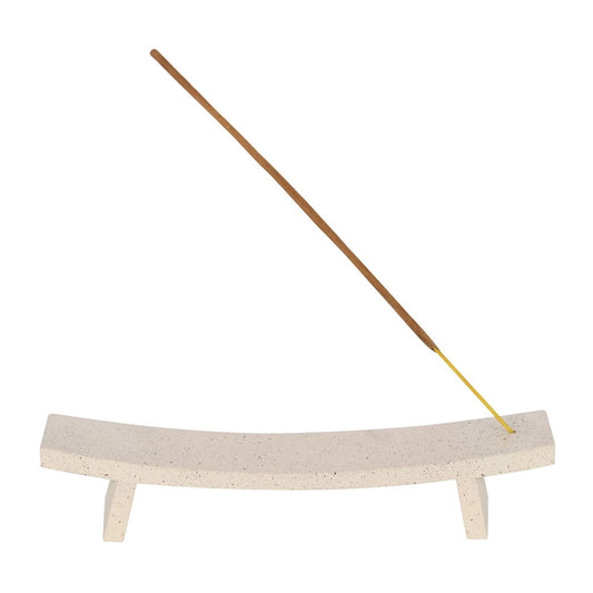 Wierookhouder modern minimalistisch - wit