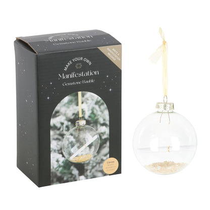 Citrien manifestatie kerstbal kit