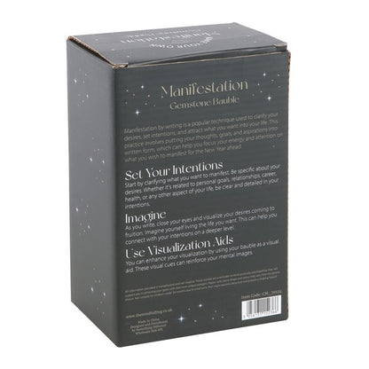 Bergkristal manifestatie kerstbal kit