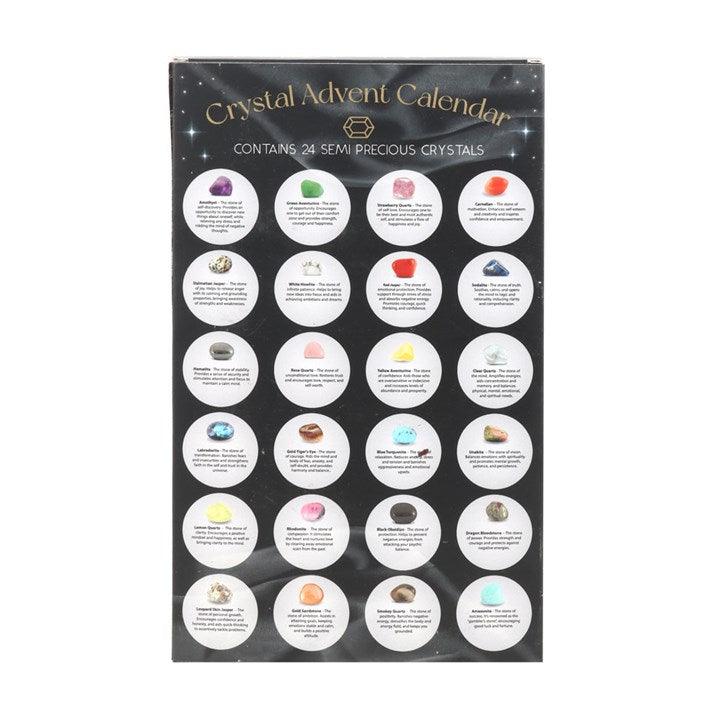 Edelstenen adventskalender - 24 dagen