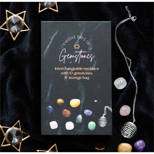 Edelstenen ketting adventskalender - 12 dagen