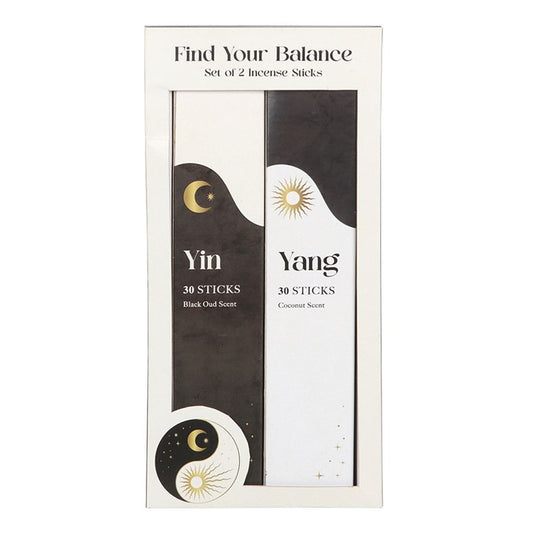 Wierook set yin gang - black oud en kokos - set van 2