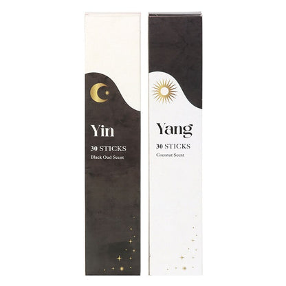 Wierook set yin gang - black oud en kokos - set van 2