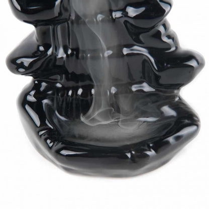 Backflow wierookhouder waterval keramiek - Mindfulshop