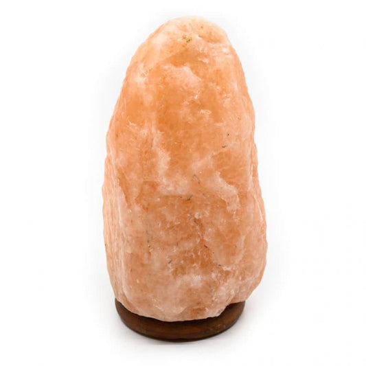 Himalaya zoutlamp L (3-4 kg) met snoer - oranje
