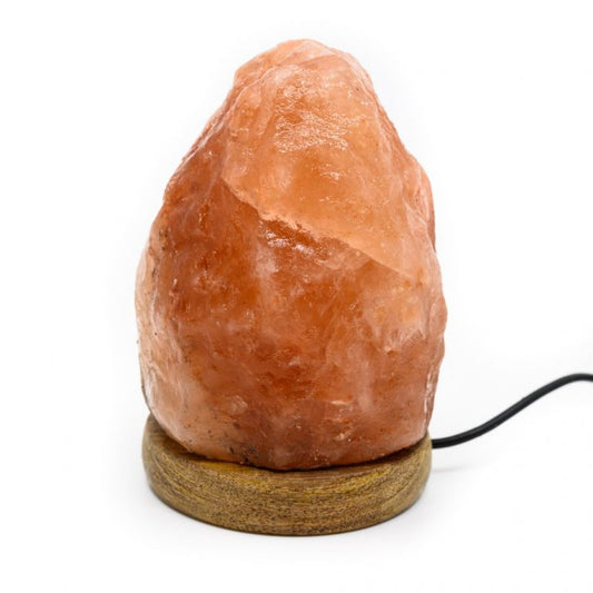 Himalaya zoutlamp mini USB (600 gram) - oranje