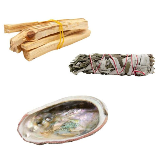 Reinig je Huis Pakket met Witte Salie & Yerba Santa Smudge