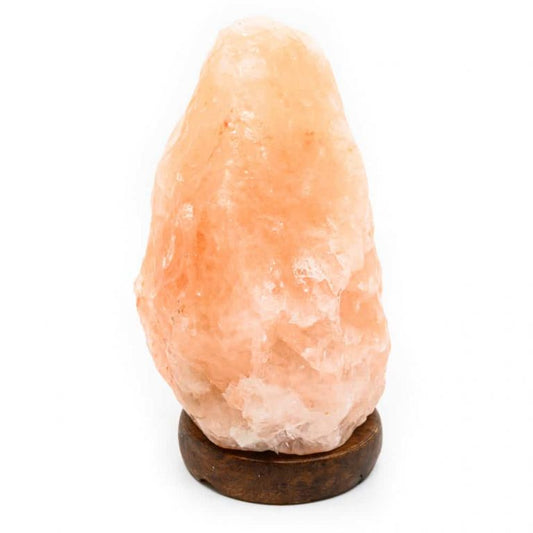 Himalaya zoutlamp S (1-2 kg) met snoer - oranje