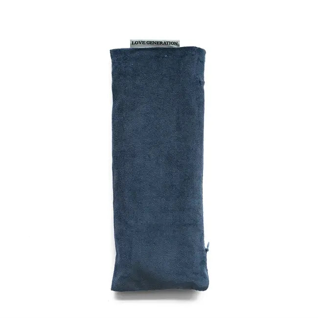 Oogkussen velvet met lavendel - Love Generation - Night Blue