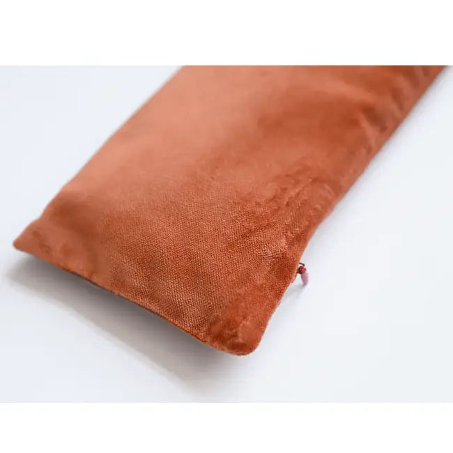 Oogkussen velvet met lavendel - Love Generation - Terracotta