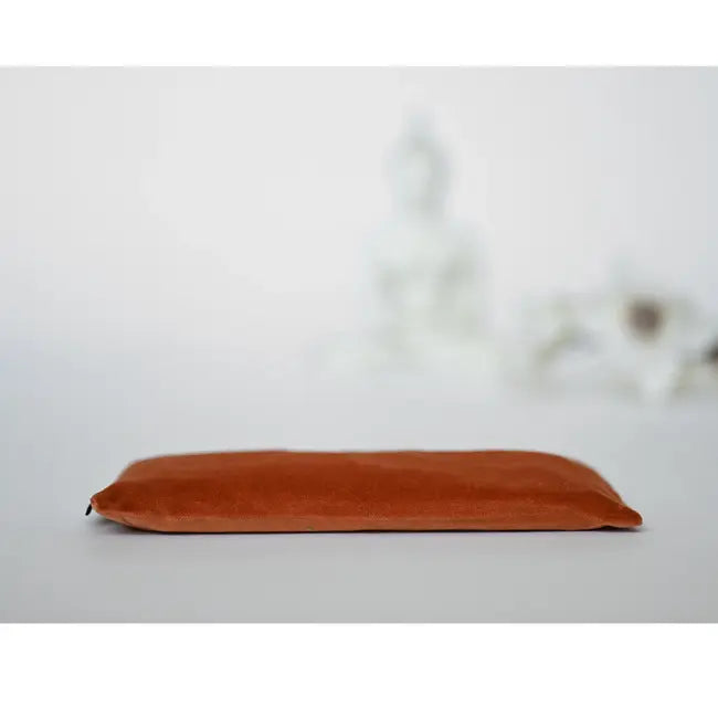 Oogkussen velvet met lavendel - Love Generation - Terracotta