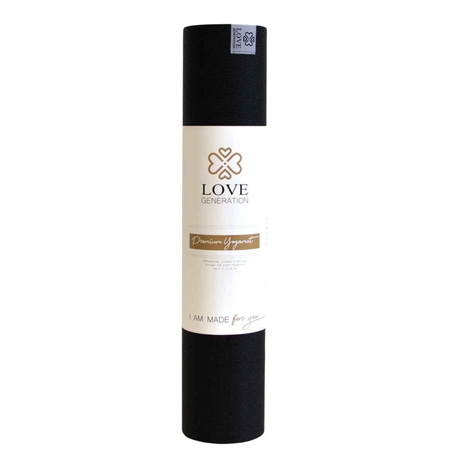 Yogamat premium 6 mm - Love Generation - diamond black