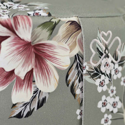 Meditatiekussen rond print - Love Generation - vintage flowers