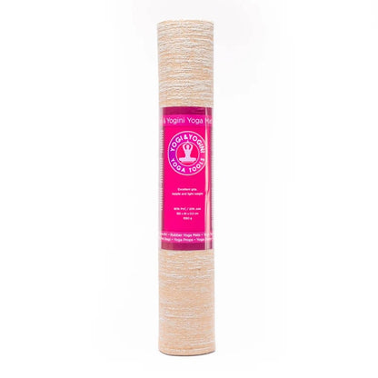 Yogamat jute 5 mm - Yogi & Yogini - jute grijs