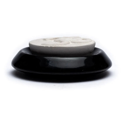 Geursteen ohm - Mindfulshop - zwart