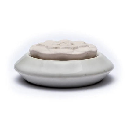 Geursteen lotus - Mindfulshop - wit