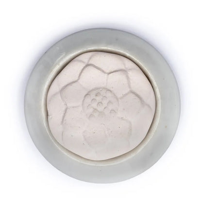 Geursteen lotus - Mindfulshop - wit