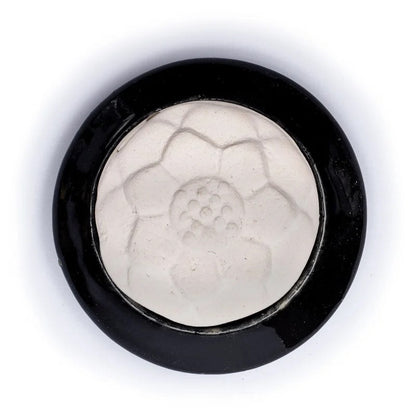 Geursteen lotus - Mindfulshop - zwart