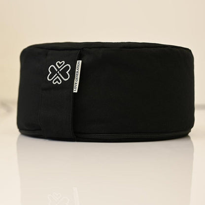 Meditatiekussen rond - Love Generation - diamond black