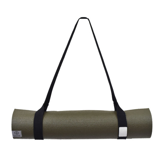 Yogamat draagriem - Love Generation - beautiful black