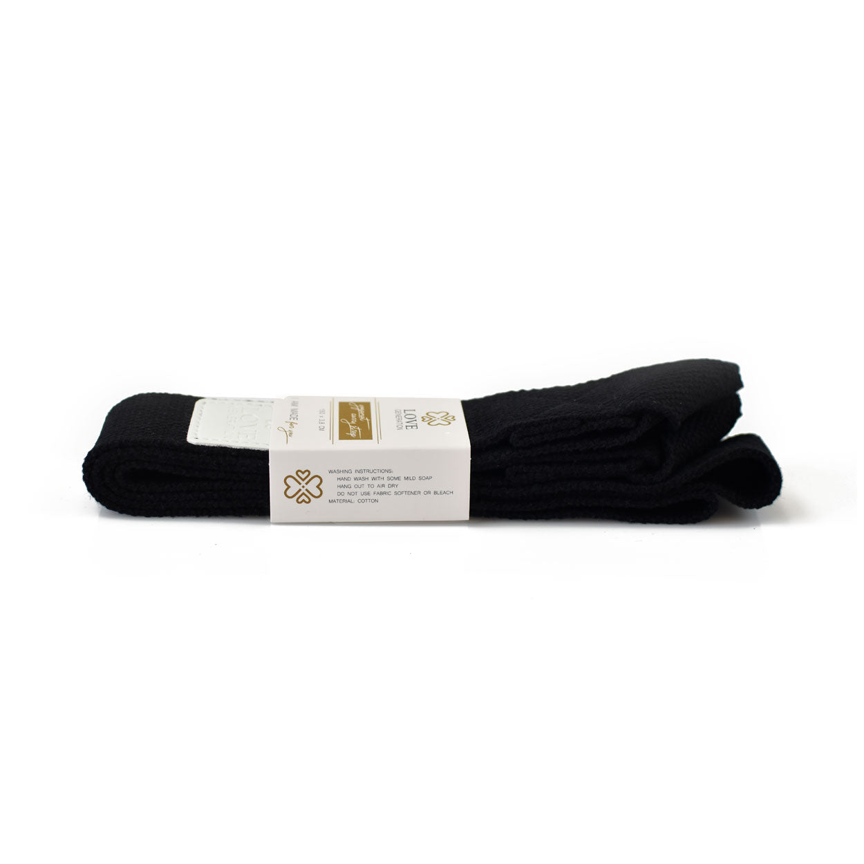 Yogamat draagriem - Love Generation - beautiful black