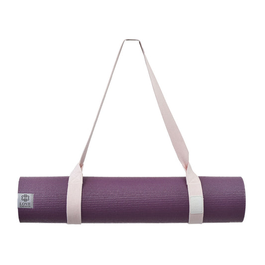 Yogamat draagriem - Love Generation - precious pink