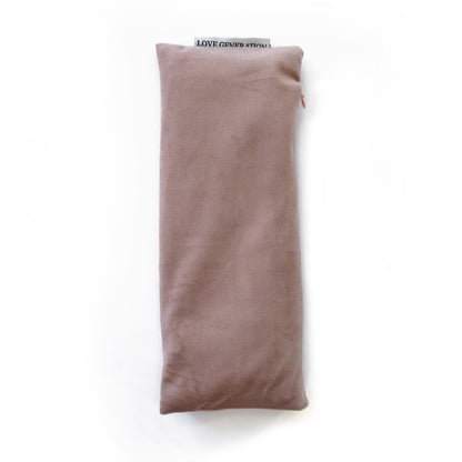 Oogkussen velvet met lavendel - Love Generation - pale pink