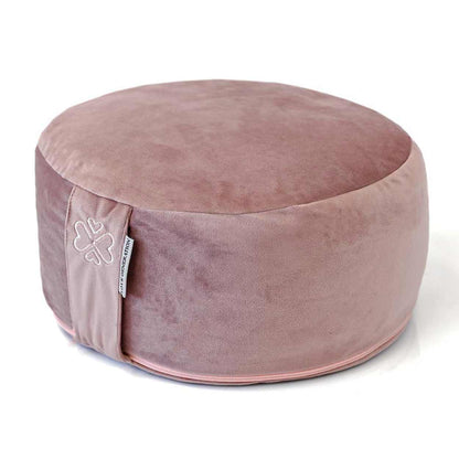 Meditatiekussen rond velvet - Love Generation - pale pink