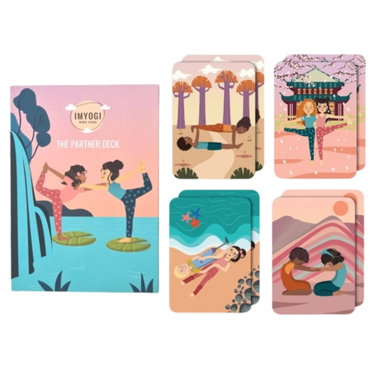 Yogakaarten voor kinderen partner deck- IMYOGI