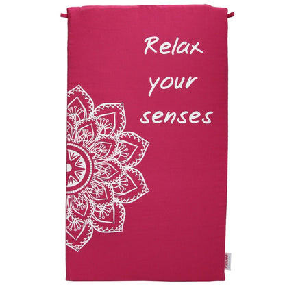 Spijkermat - Flowee  - fuchsia / oranje