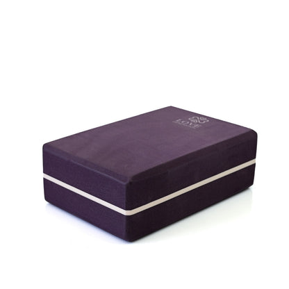 Yogablok foam - Love Generation - peaceful purple