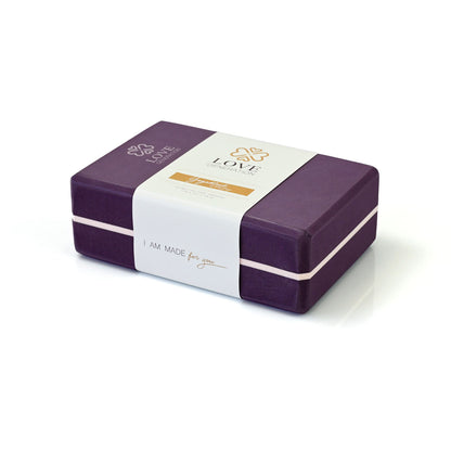 Yogablok foam - Love Generation - peaceful purple