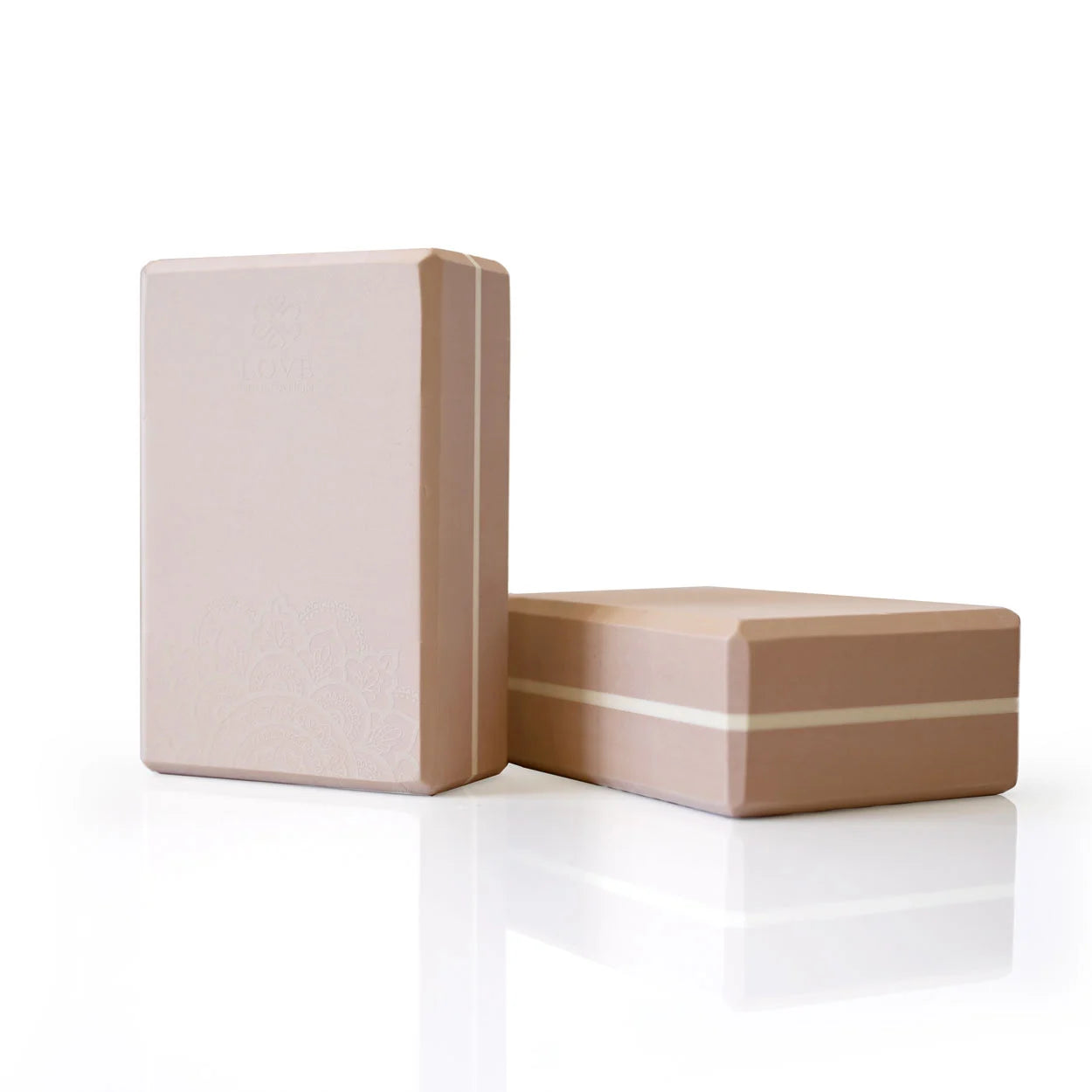 Yogablok foam - Love Generation - zand