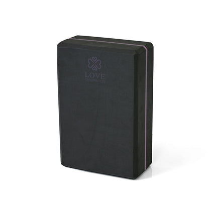 Yogablok foam - Love Generation - blessed black