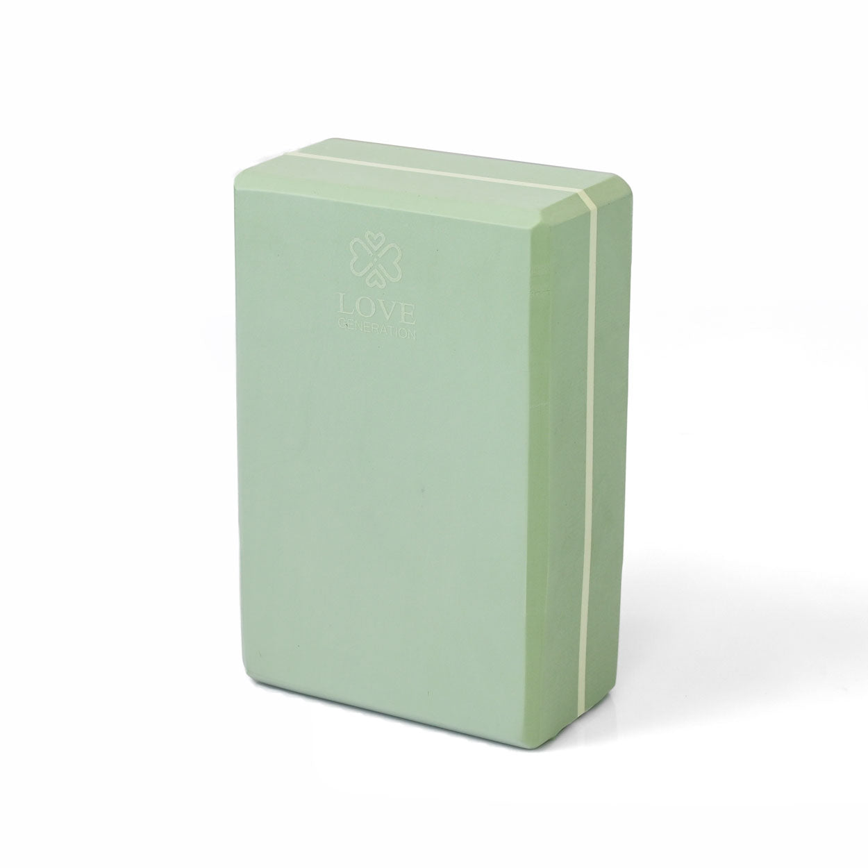 Yogablok foam - Love Generation - sage