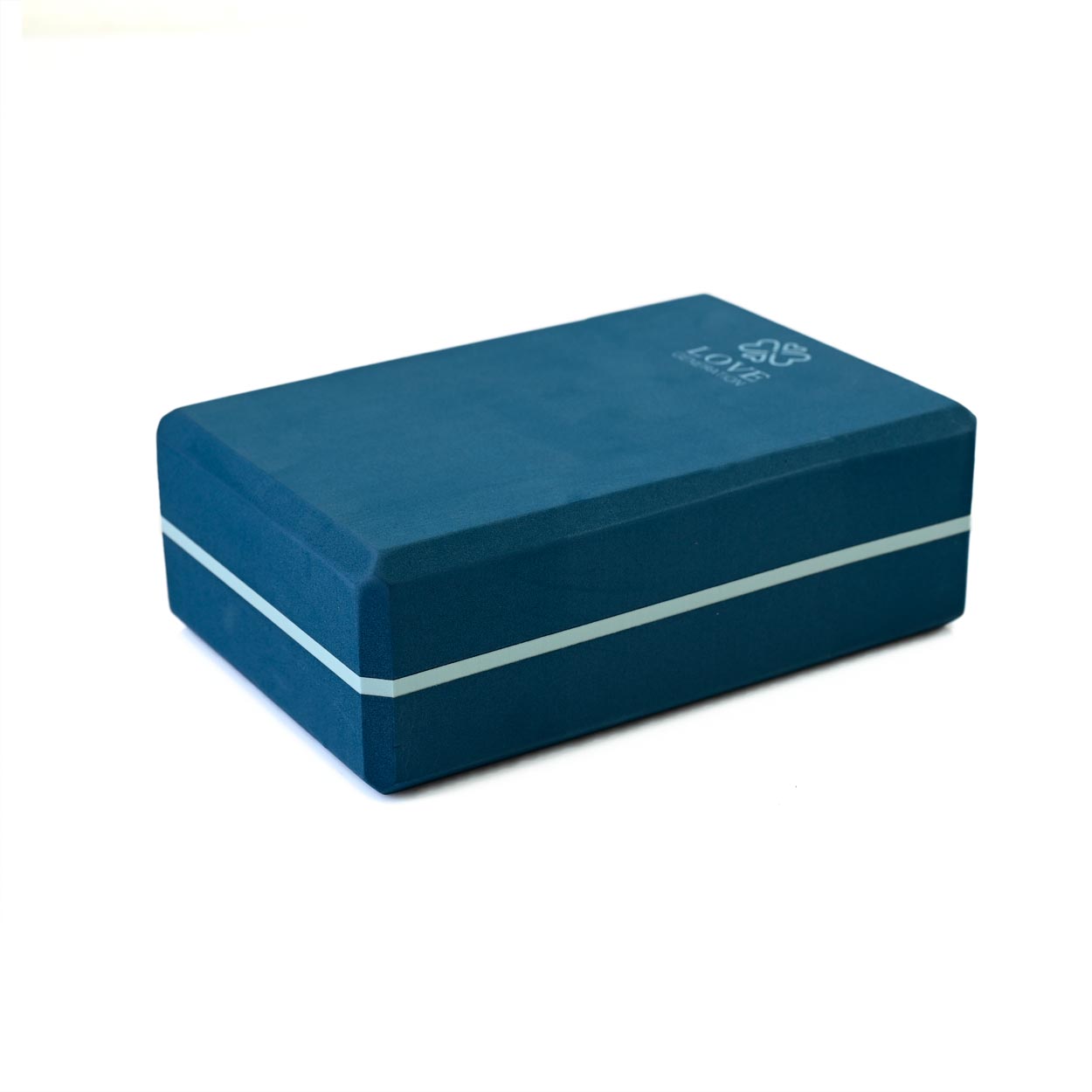 Yogablok foam - Love Generation - balanced blue