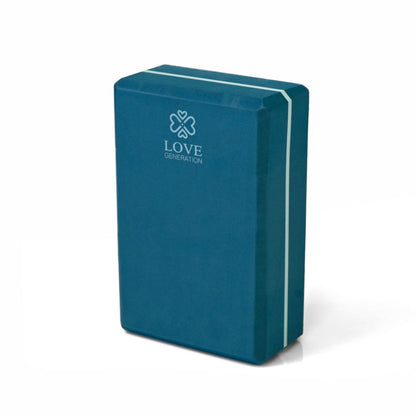 Yogablok foam - Love Generation - balanced blue