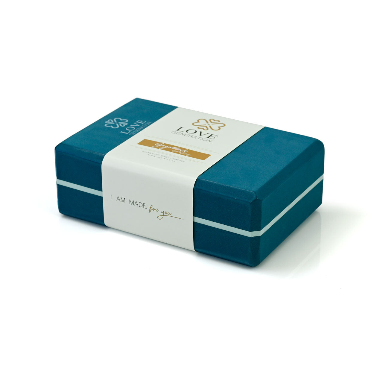 Yogablok foam - Love Generation - balanced blue