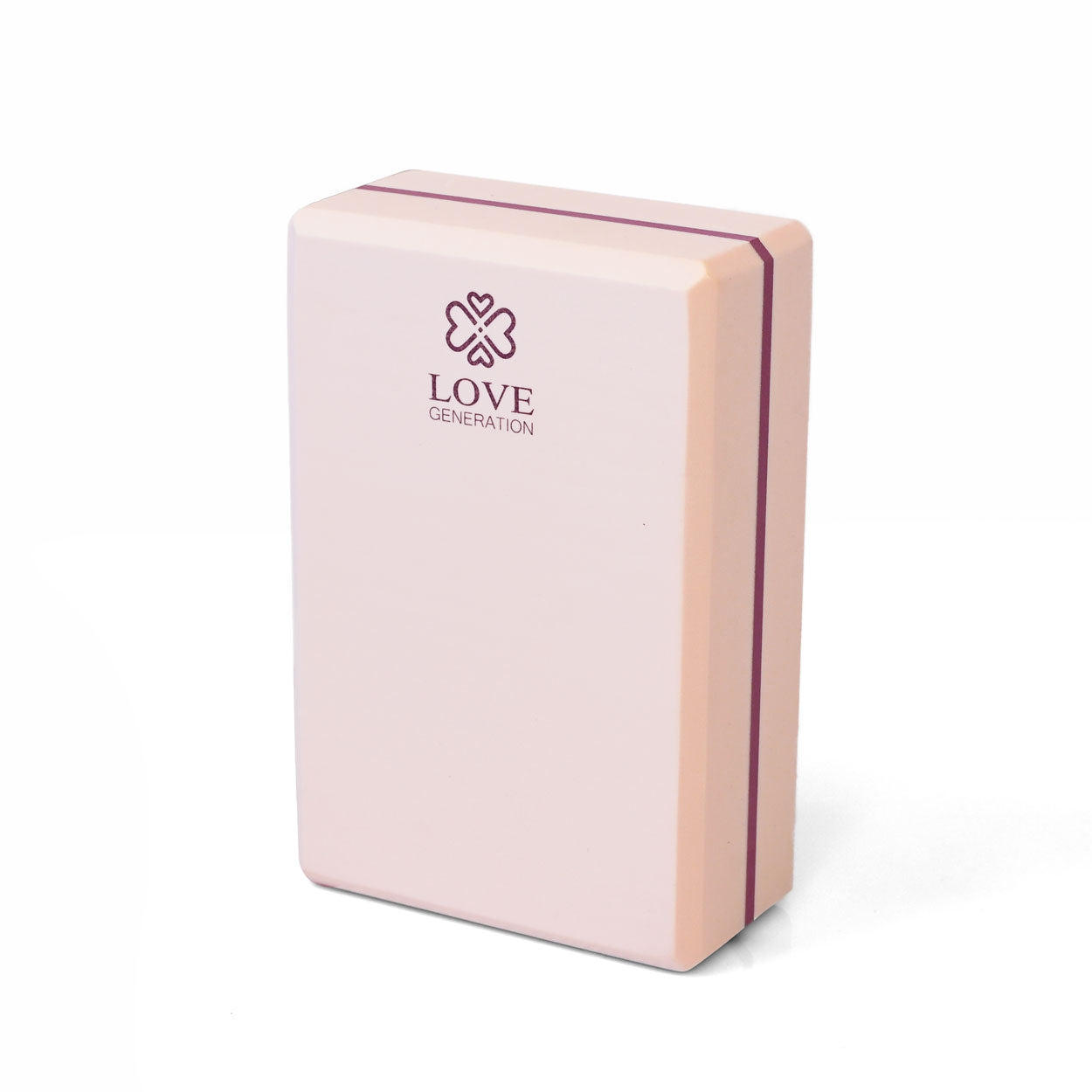 Yogablok foam - Love Generation - precious pink
