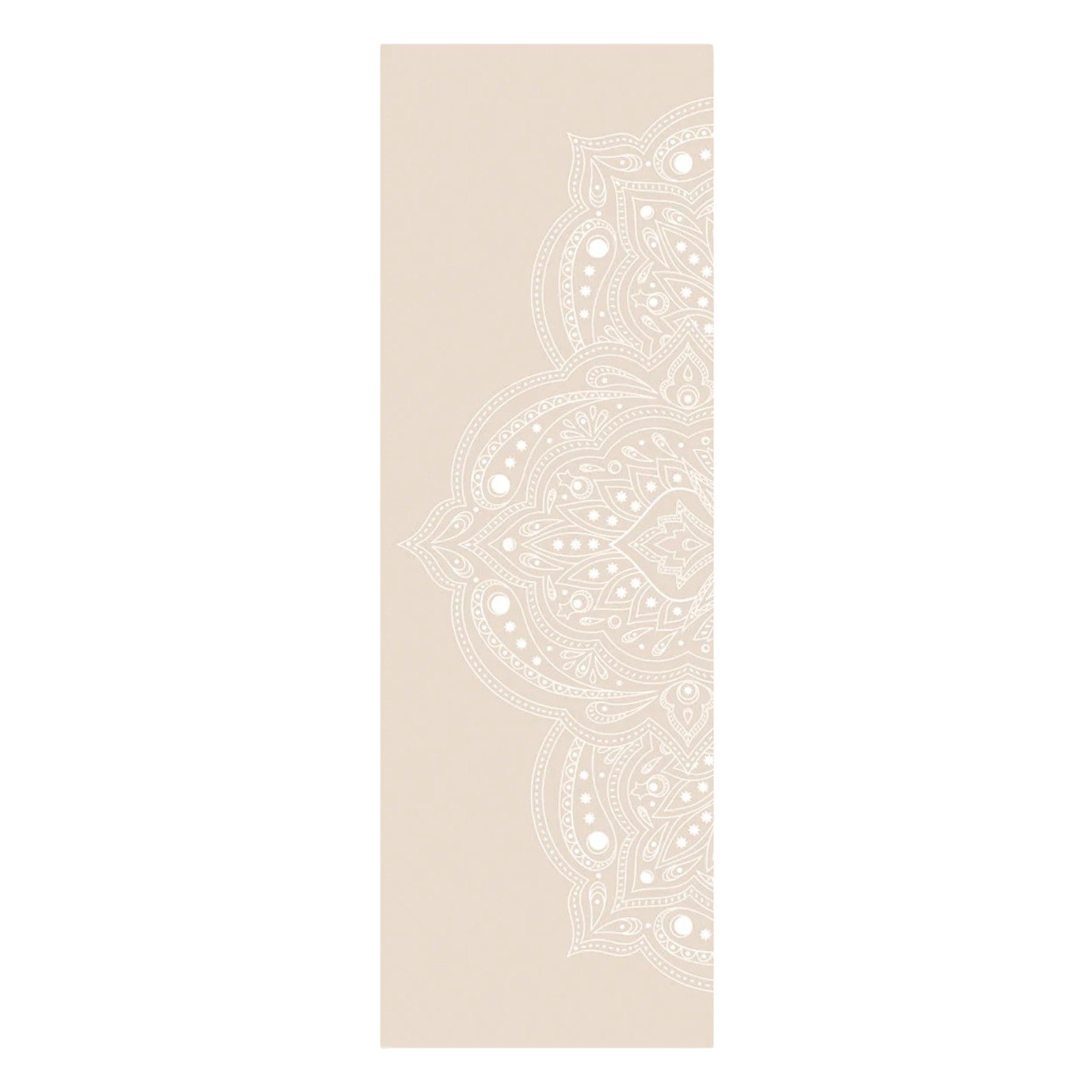 Yogamat Mystical print extra dik 6 mm - Love Generation - zand
