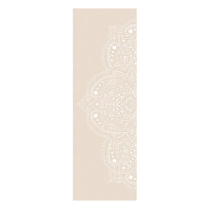 Yogamat Mystical print extra dik 6 mm - Love Generation - zand