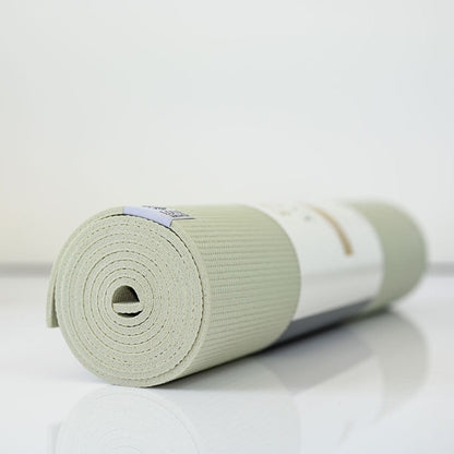 Yogamat extra lang en dik 6 mm - Love Generation - sage