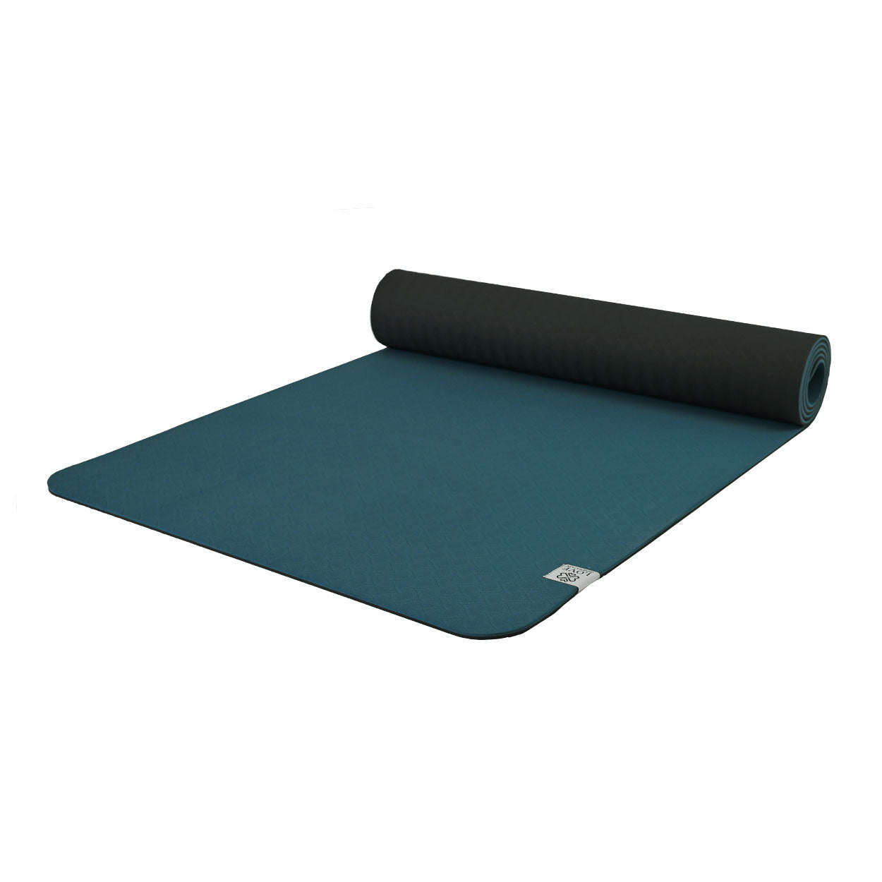 Yogamat superior TPE Eco 6 mm - Love Generation - brilliant blue