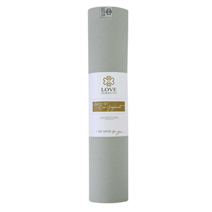 Yogamat superior TPE Eco 6 mm - Love Generation - sage